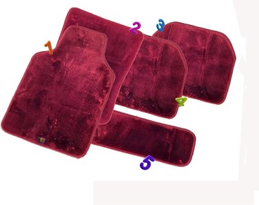 Car floor Mats Universal Fit uaeWeather Durable &amp; Easy Clean