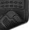 Rubber Floor Car Mats for Pajero Mitsubishi Set of 5 Mats With Mat Cleaning Brush