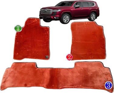 Car mat Plush carpet super soft floor mat Land Cruiser 200 VXR Floor Mats