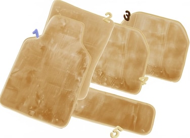 Car floor Mats Universal Fit uaeWeather Durable &amp; Easy Clean