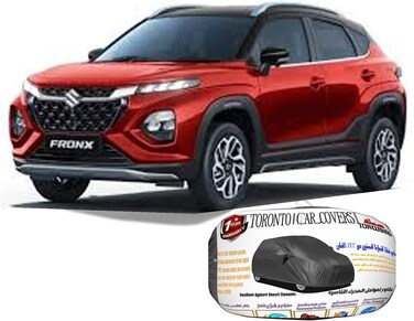 CAR COVER for Maruti Suzuki Fronx Car Body Cover Waterproof 2022-2024 Model 3 Layers Custom-Fit All Weather