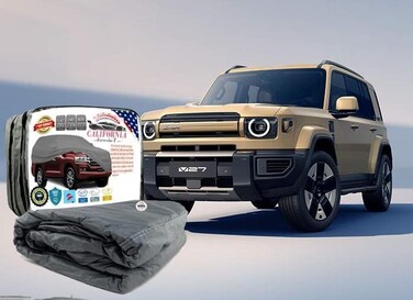 ICAUR V27 Car Body Cover - Heavy Duty All-Weather Protection