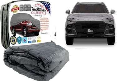 Car Cover SOUEAST S09 All-Season UV &amp; Rain Protection for Cars