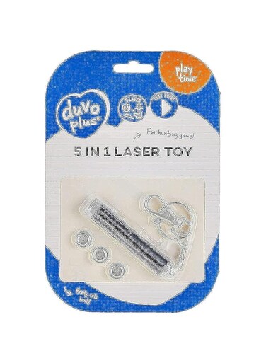 Duvo 1717039 Catch The Light 5 In 1 Laser Cat Toy