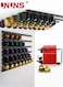 Wall-mounted Coffee Pod Holder,6-Pack Coffee Pod Counter Storage Strips For Nespresso Vertuo Capsules,Self-adhesive DIY Coffee Pod Holder