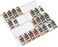 4 Tier Spice Drawer Rack - Expandable Clear Acrylic Organizer (2 Sets)