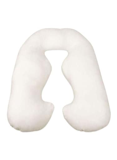 Maternity Pillow Cotton White 120x80cm