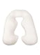 Maternity Pillow Cotton White 120x80cm