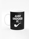 Designer Printed Coffee Mug with Heavy Duty Handle 11oz Ceramic Personalised Gift Mugs Cup [Microwave Safe &amp; Dishwasher Proof] - Just deduce it