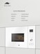 MILLEN Microwave Oven, 20L, 3 Y Warranty, Glass Finish, Touchscreen &amp; Knob Controls, 800W Microwave Power, 1000W Grill Power, 8 Automatic Programs, MBW 381 WH