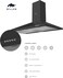 MILLEN 90cm Black Chimney Range Hood - MKH 904 BL, 3 Years Warranty