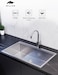 Premium Handmade Undermount Single Bowl Sink With Accessories - SUS 304 Stainless Steel, Soundproof, Satin Finish