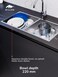 Premium Handmade Undermount Double Bowl Sink  - SUS 304 Stainless Steel, Soundproof, Satin Finish