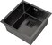 Premium Handmade Undermount Single Bowl Sink - 304 Stainless Steel, Soundproof, Gun metal Finish