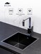 Premium Handmade Undermount Single Bowl Sink - 304 Stainless Steel, Soundproof, Gun metal Finish