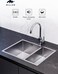Premium Handmade Undermount Double Bowl Sink  - SUS 304 Stainless Steel, Soundproof, Satin Finish