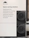 MILLEN Space Grey Stacking Kit &ndash; Secure Mounting for Washer &amp; Dryer, МWM10BL shelf
