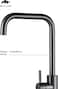 MILLEN Single Lever Kitchen Faucet Mixer with 360&deg; Swivel, Gunmetal Satin - MM02GM, 1Y Warranty