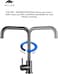 MILLEN Single Lever Kitchen Faucet Mixer with 360&deg; Swivel, Gunmetal Satin - MM02GM, 1Y Warranty