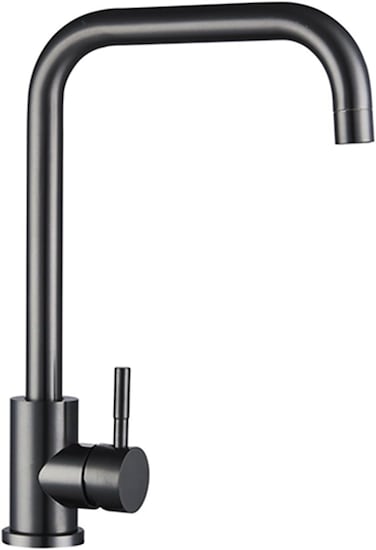 MILLEN Single Lever Kitchen Faucet Mixer with 360&deg; Swivel, Gunmetal Satin - MM02GM, 1Y Warranty