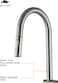 MILLEN Single Lever Kitchen Faucet Mixer with 360&deg; Swivel, Pull-down Hand Spray, Brushed Stainless Steel  - MMF202BR, 1Y Warranty