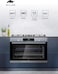 MILLEN 90cm Built In Gas Oven, 113L - 3Y Warranty,  Triple Layer Glass With Inner Low-e Glass, MGO 901 IX