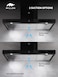 MILLEN 90 cm Black Glass/Painted Body Range Hood 1000m3/h - MKH 901 BB, 3 Year Warranty