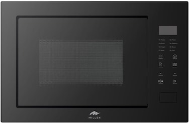 فرن ميكروويف ميلين بسعة 34 لتر – ضمان 3 سنوات، بتشطيب أسود، تحكم باللمس، قدرة 1000 واط ميكروويف، 1200 واط للشواية، 8 برامج تلقائية، MBW 341 BL