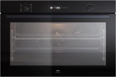 MILLEN 90cm Built-In 125L Electric Oven - 10 Versatile Cooking Modes, Advanced Precise Temperature Control, Rotisserie Kit - 3Y Warranty, MEO 910 BB