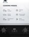 MILLEN 60cm Built-In 75L Electric Oven - 6 Versatile Cooking Modes, German SCHOTT Glass, Black Finish - 3Y Warranty, MEOP 6002 BB