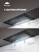 MILLEN 52cm Fully Integrated Built-In Range Hood - Touch &amp; Remote Control, LED Display, Timer, Matte Black &amp; Glass Finish - 3Y Warranty, HYPER M 600 GS BL