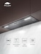 MILLEN 70cm Fully Integrated Range Hood - 700m&sup3;/h Suction, 3 Speeds, Matte Black Finish, LED Lighting - 3Y Warranty, HYPER M 900 BBL
