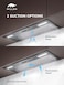 MILLEN 70cm Fully Integrated Range Hood - 700m&sup3;/h Suction, 3 Speeds, Matte Black Finish, LED Lighting - 3Y Warranty, HYPER M 900 BBL