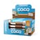 SNAQ FABRIQ Sugar-free chocolate bars COCO Coconut, 12 pcs x 40 g