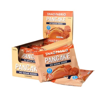 snaq fabriq Pancake Caramel 1 Box (10 x 45g)