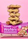 Chikalab Protein Wafers Dessert Milk Chocolate with Creamy Hazelnut Filling Gluten Free &amp; No Sugar Added 12x40g