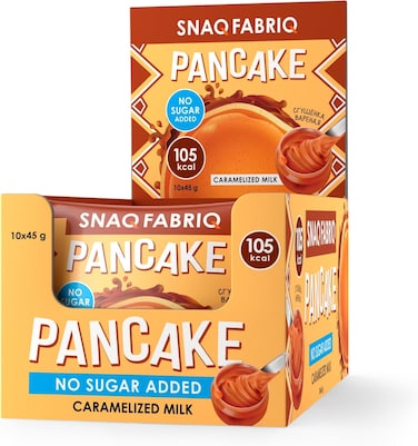 Snaq Fabriq No Add Sugar Pancake With Caramelized Milk 10 X 45 g