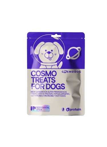 Cosmopet Cosmodog Doypack Beef Dental Stick Dog Treats 250g