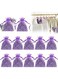 Lavender Sachets, 12 Packs Dried Lavender Lasting Dry Flowers Sachets Bulk Natural Air Freshener Fragrance Products for Drawers, Closets, Dressers, Car, Home