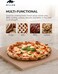 MILLEN Pizza Stone 35x35cm For Oven - MPS 01, 1Y Warranty