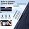 Case for iPhone 17 Pro Max 6.9-Inch with Built-in Tempered Glass Screen Protector and Camera Control Button, Compatible with MagSafe, 360 Degree Full Body Cover (Deep Blue)