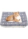Cozy Cat Calming Blanket - Cute Paw Print Pattern Blanket - Super Soft Pet Blanket Flannel Throw for Dog Puppy Cat, Fits Most