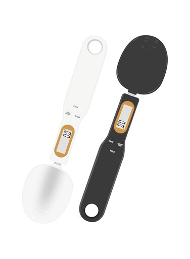 Excefore Spoon Scale, Electronic Food Scale 500g/0.1g Weighing for Grams and OZ, Digital Kitchen Scale with Handle Grip and Spout, Suitable for Coffee Power,Pills,Tea,Flour,Oil,Baking