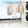 GENNEXT Tripod Clothes Drying Rack, Garment Rack Portable and Foldable Space Saving Laundry Drying Rack - Clothing Floor Folding Balcony, Household Aluminum