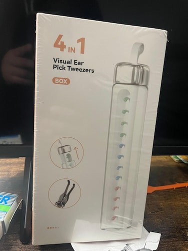 4-in-1 Visual Ear Pick Tweezers