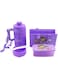 Small Bottle + Lunch Box Set Compact Leak Proof Lunch Container and Water Bottle Combo BPA Free Durable and Perfect for School Office or Travel
