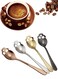 Mixed Color Stainless Steel Skull Coffee Tea Spoons