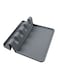 Silicone Spoon Holder Mat Grey 14.0x14.0x4.0cm