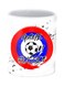 Russia Printed Ceramic Mug White/Red/Blue