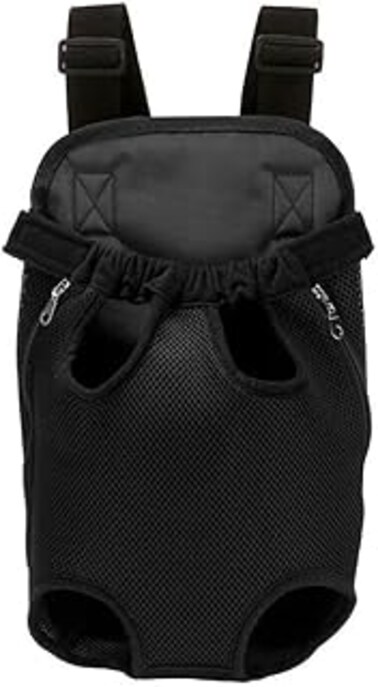 HOOTO Pet Carrier Backpack, Hands-Free Adjustable Dog Front Carrier Legs Out &amp; Easy-Fit Dog Backpack Carrier for Traveling Hiking Camping for Small Medium Dogs Cats Puppies XL